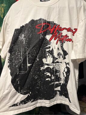 Graphic White Tee